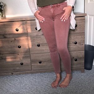 AEO Mauve Jeggings